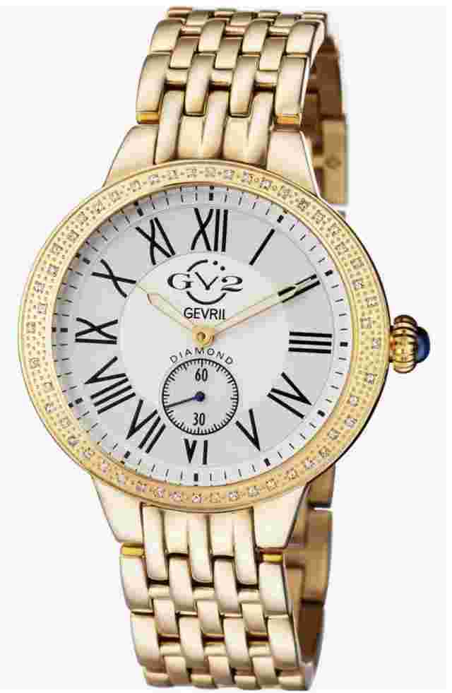 GV2 Women's Astor Diamond Bracelet Watch, 40mm - 0.24 ctw