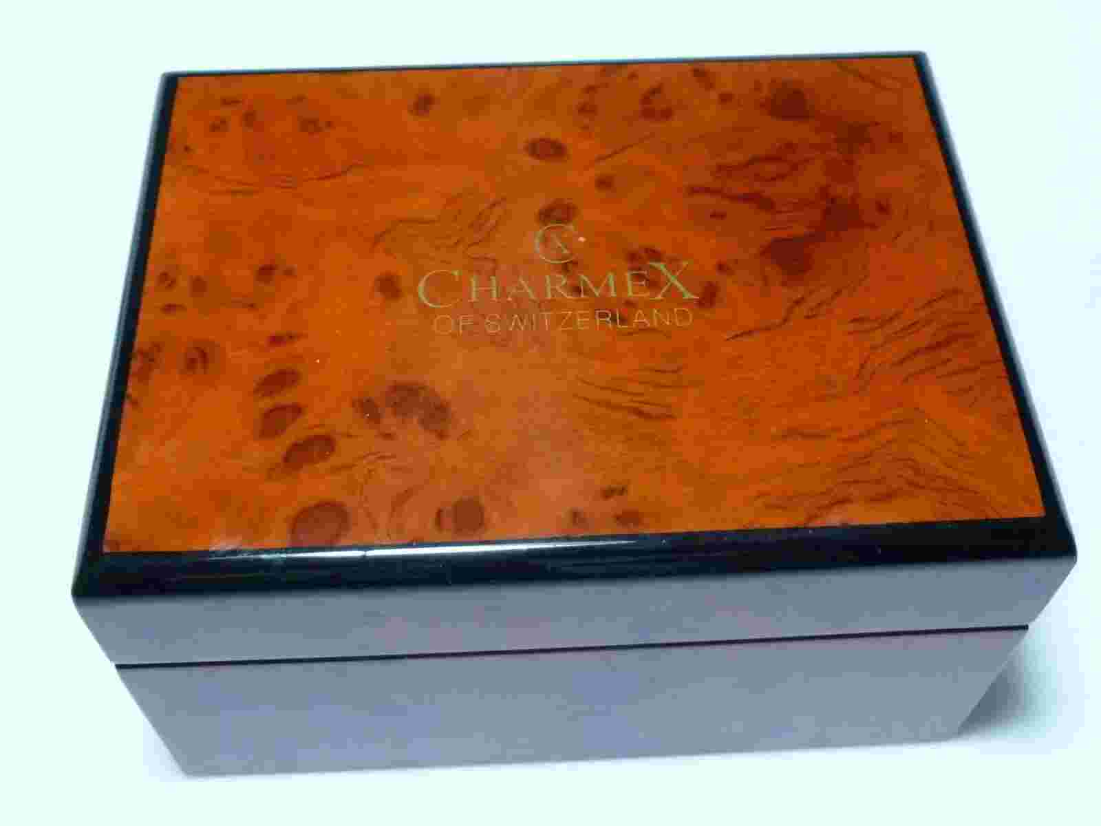 CHARMEX TUSCANY S 2945 WOMENS ROSE GOLD PLATE SWITZERLAND MOP WRISTWATCH WATCH