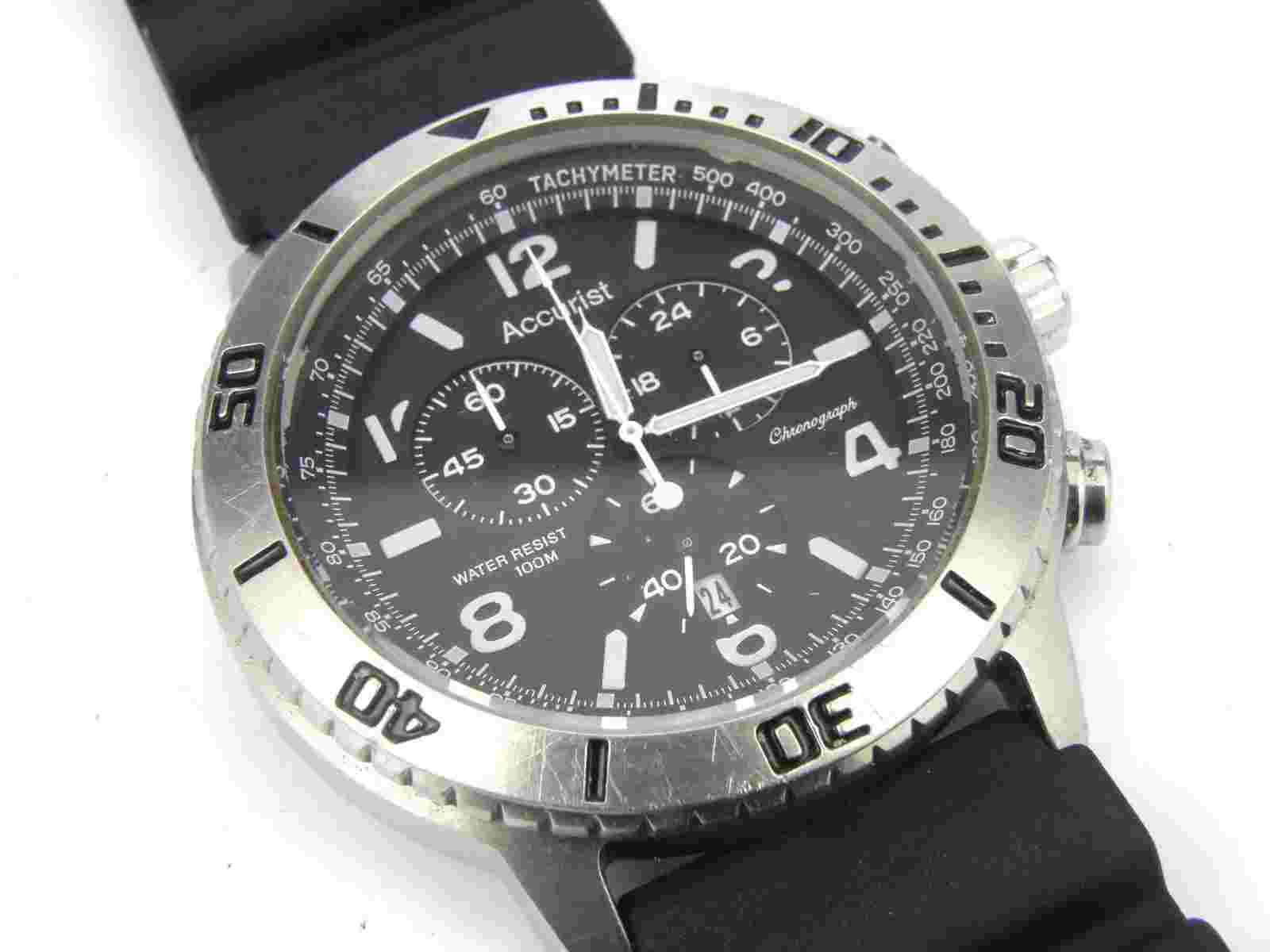 Gents Accurist "All Terrain" MS737 Military Chrono Watch - 100m