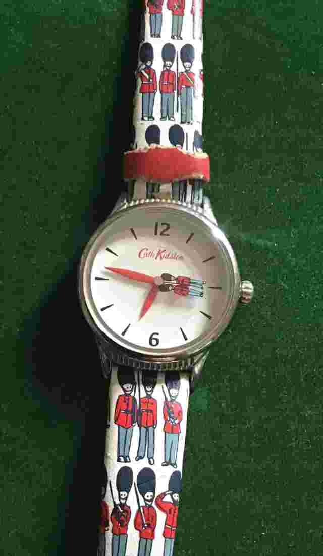 cath kidston Watch Soldier Guards Design Ladies Kids Etc Working Nice Watch