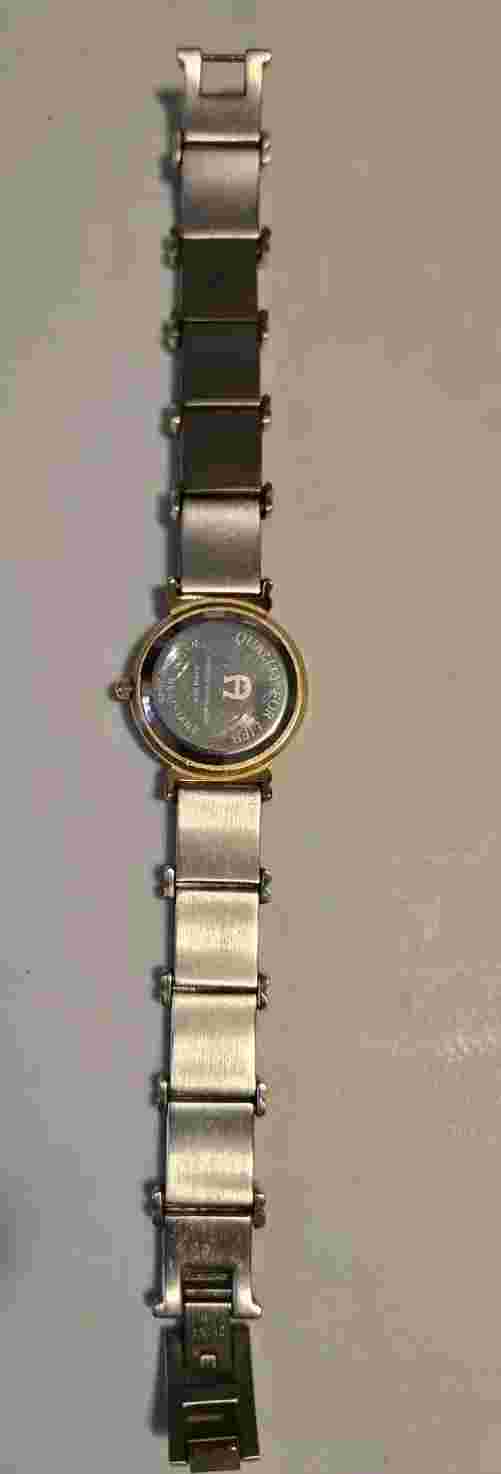 Vintage Etienne Aigner Gold And  Silver Metal Women’s Watch New Battery