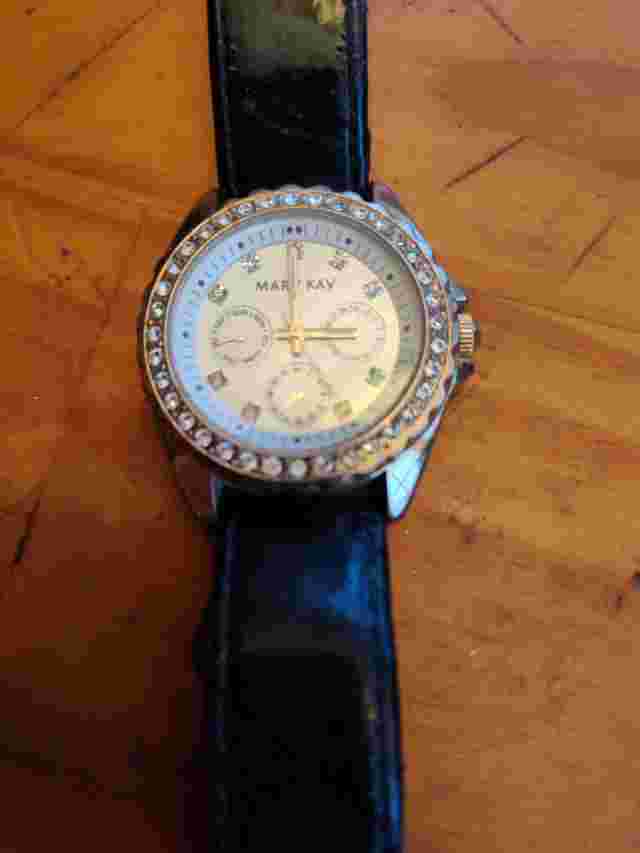 Mary Kay Silver And Gold Watch