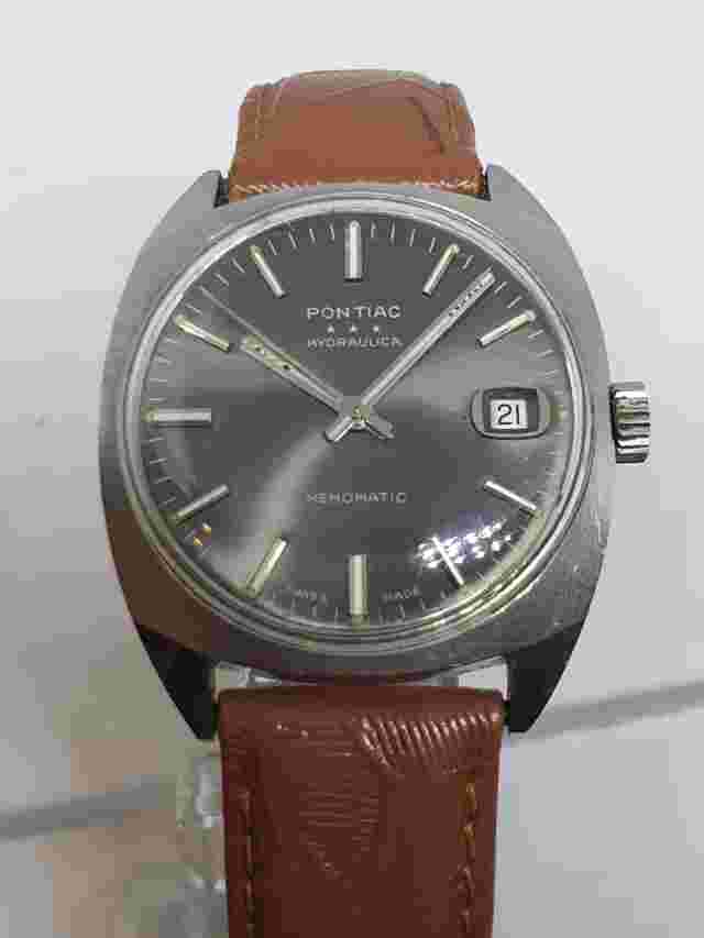 pontiac hydraulica memomatic 21 jewels eta 2783 34mm watch