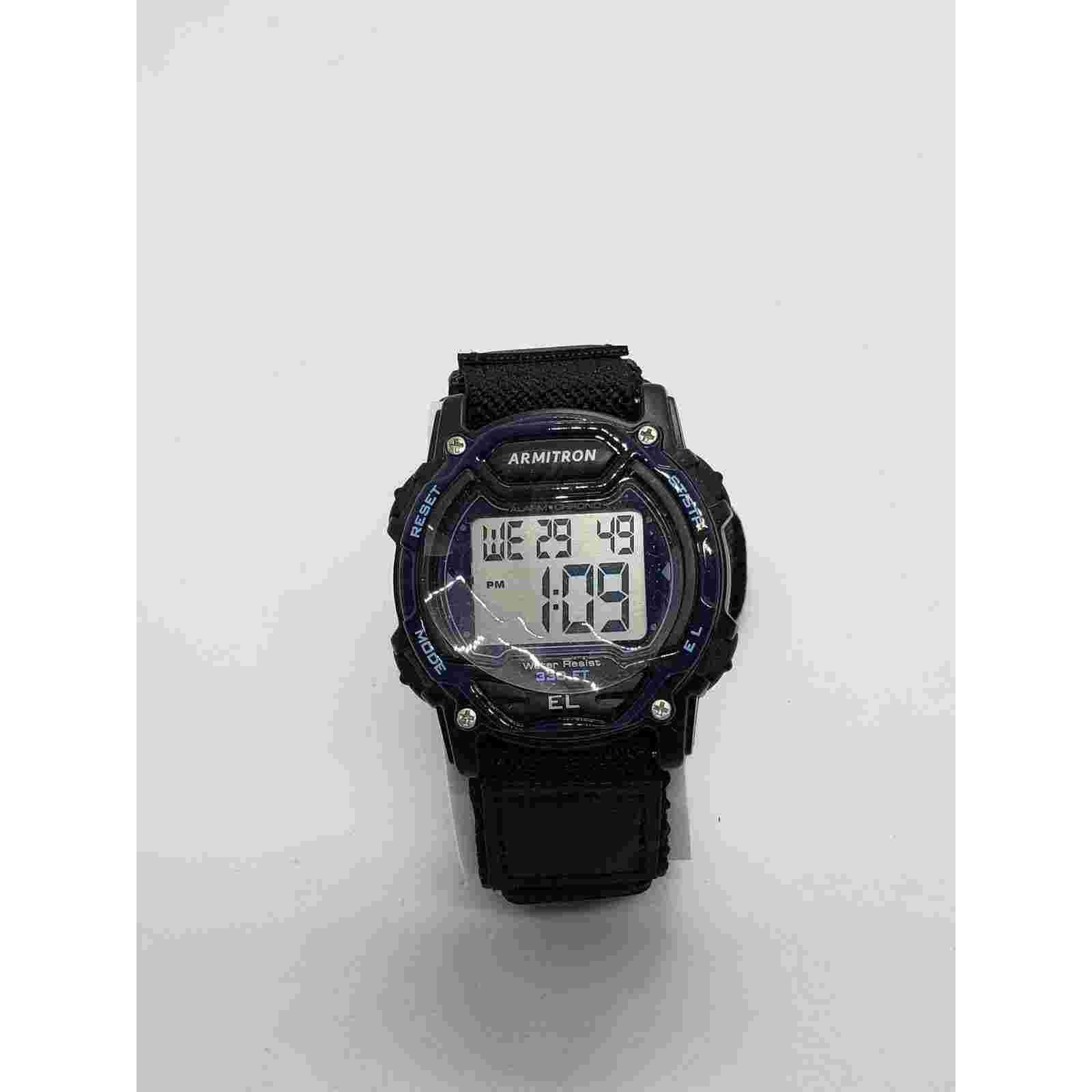 Men's Armitron Pro Sport digital watch, Black. MD09192(R) Water Resistant 330FT