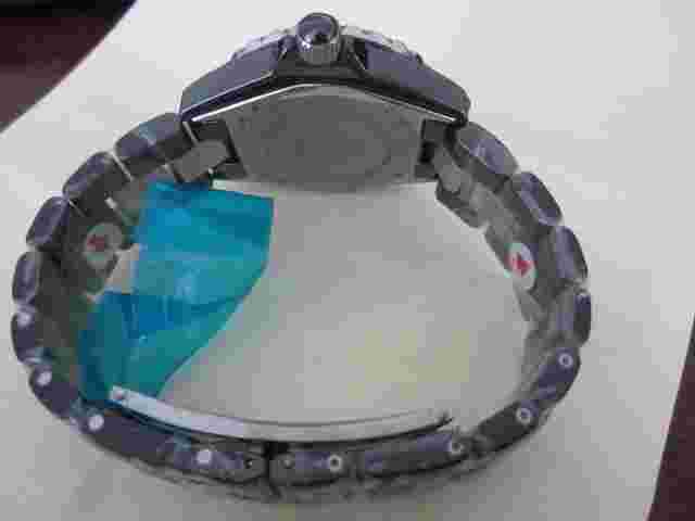 Oniss Lady's Watch Quartz All Yellow Ceramic Diamond MOP Sapphire On7702