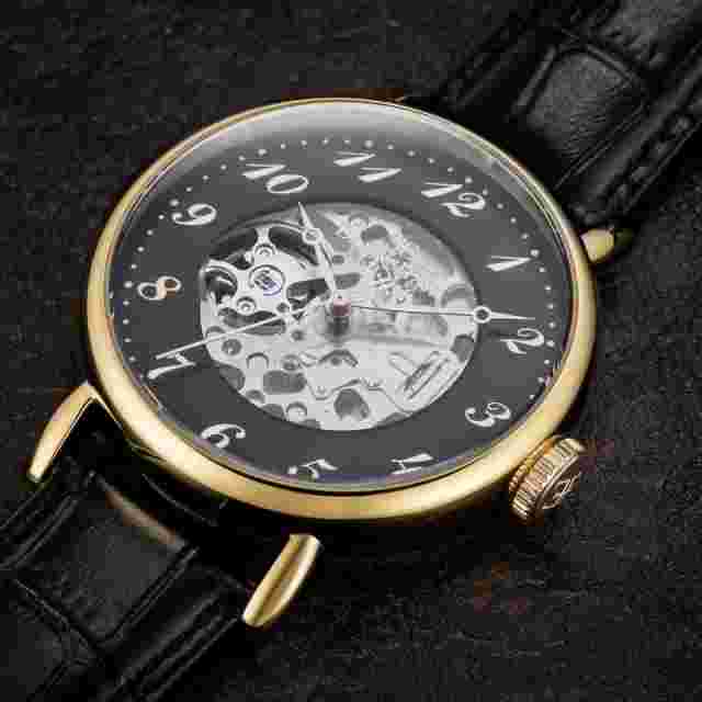 Thomas EarnshawThomas Earnshaw Black Precisto Grand Legacy Skeleton Automatic