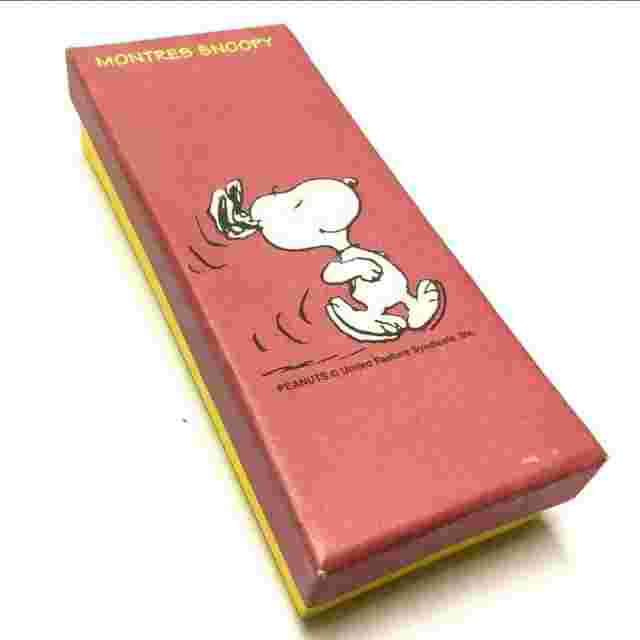【rare! Vintage, battery replaced] OPEX Snoopy character watch kawaii