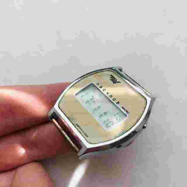 ULTRA RARE Electronika Belarus USSR Watch Soviet Vintage Electronica Old LCD Led