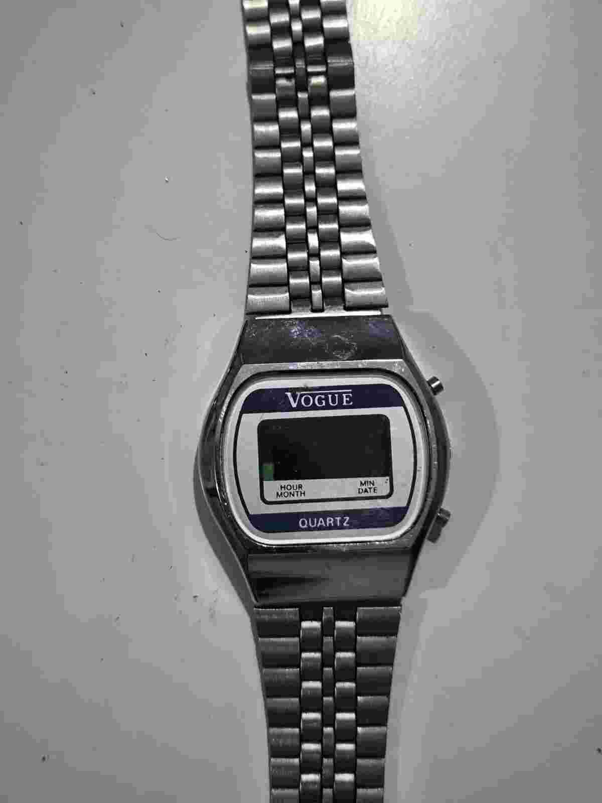 Vogue Vintage Digital Watch For Spares And Repair