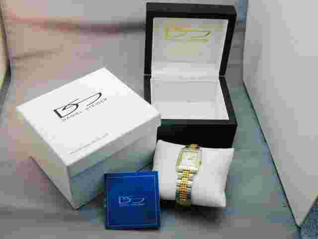 Men's Daniel Steiger 2 Tone Diamond Watch Sienna New In Box