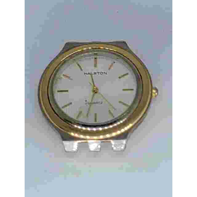 Vintage Halston Men’s Gold Tone Quartz Watch Japan Movement 241-y21