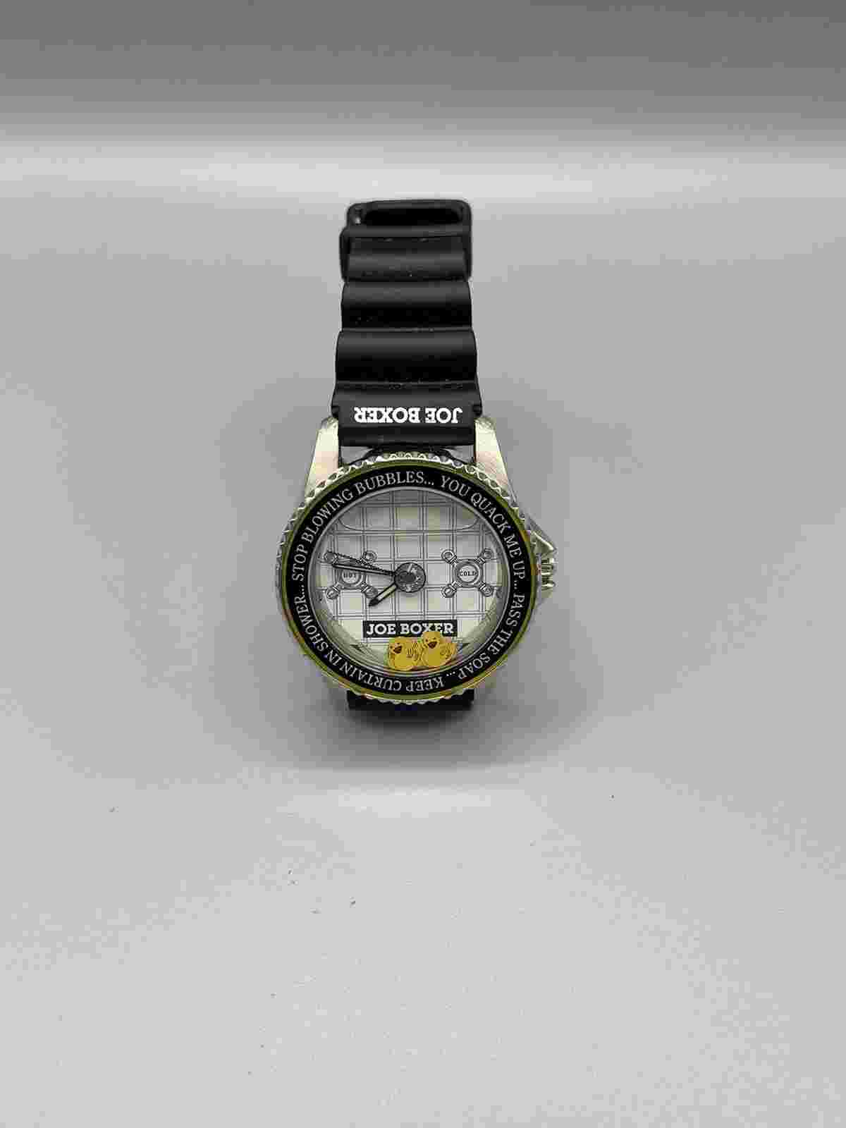 Original 1995 JOE BOXER Quartz Wrist Watch - "You Quack Me Up"