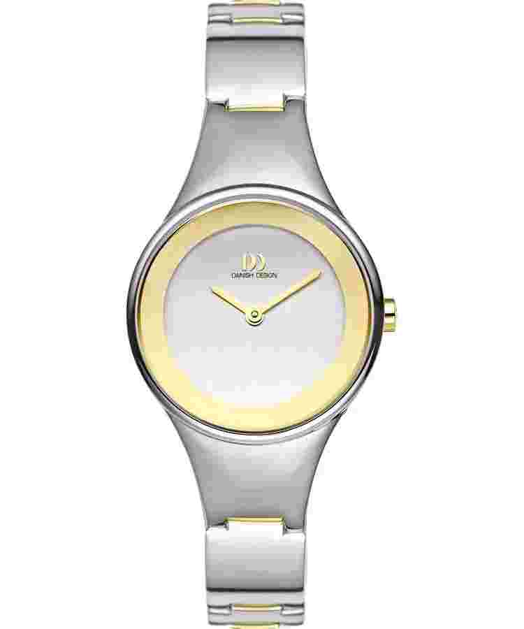 Danish Design IV65Q911 Two Tone Dial Titanium Classic Quartz Women's Watch