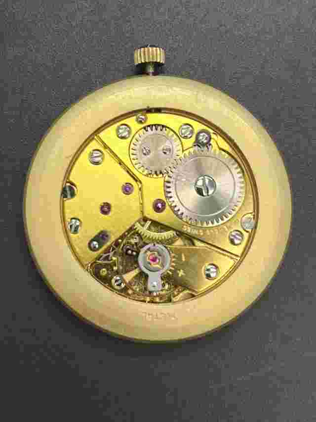 Vintage Swiss Orator automatic watch, 18k solid gold, near mint, runs 24.5g