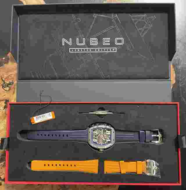 NUBEO  MAGELLAN VISION AUTOMATIC LIMITED EDITION / DEEP BLUE / SOLD OUT