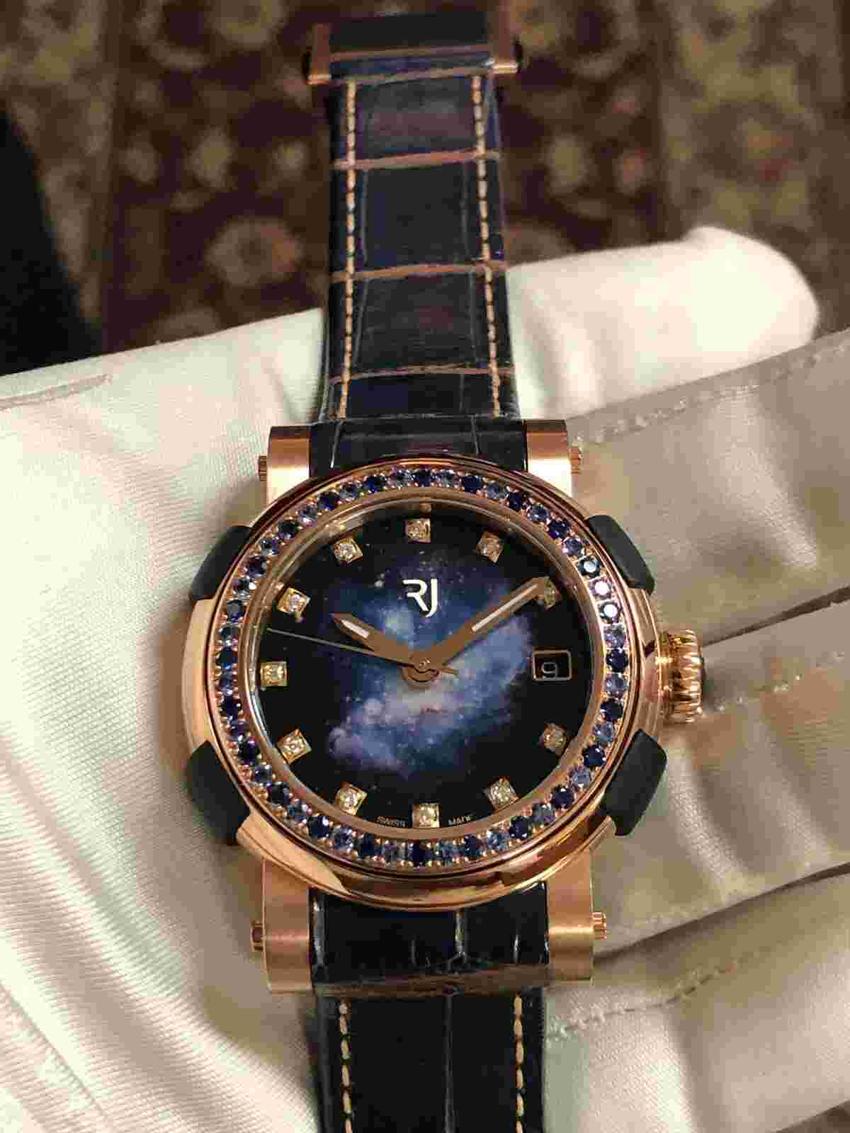 Romain Jerome  Lady Star Twist Rose Gold NEW Box/Papers