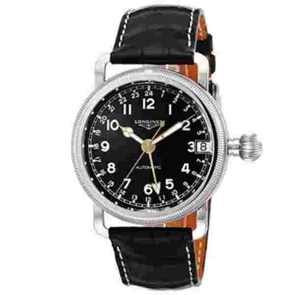 Longines Heritage Men's Black Watch - L2.778.4.53.2