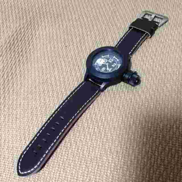 ZENO Army manual winding black dial rare watch