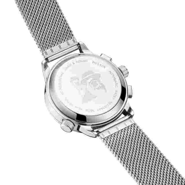 Lim Ed Swan & Edgar Hand Assembled Welkin Automatic Silver Black SE1944 NIB