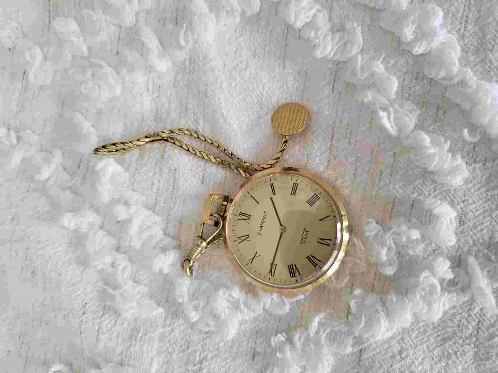 Diamant Pocket Watch