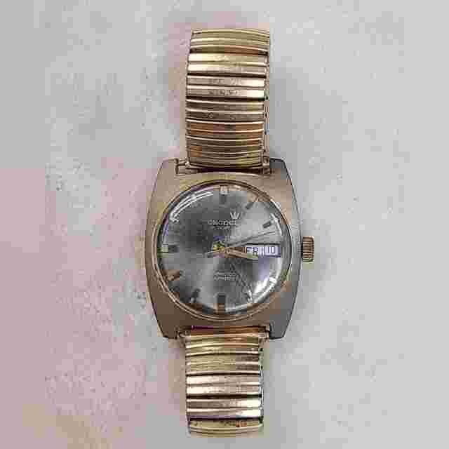 Vintage Cronel Men's 21 Jewels 644 Gold Tone Watch