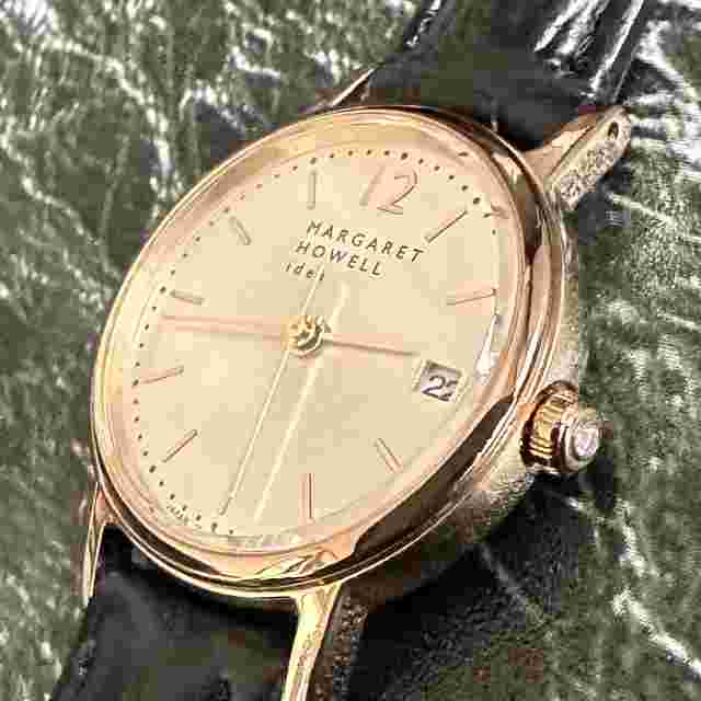 MARGARET HOWELL idea Quartz Watch Womens 9613-S08528 Battery OK Japan Movement