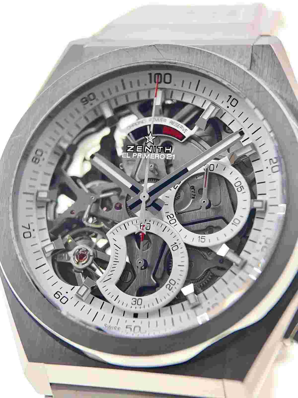 Zenith El Primero White Men's Watch - 95.9003.900478.R588