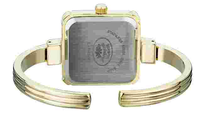Laura Ashley Stainless Steel Skinny Bangle Square Watch (LA31024)