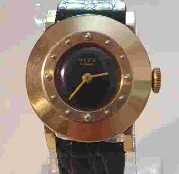 Vintage Mechanical Watch "MEPA Watch Co." Ladies Swiss 30mm Rare! Ladie's watch