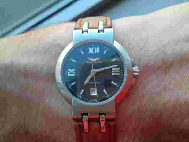 Sandoz Borneo 71544-05 Vintage Collection NOS Luxury Swiss Watch