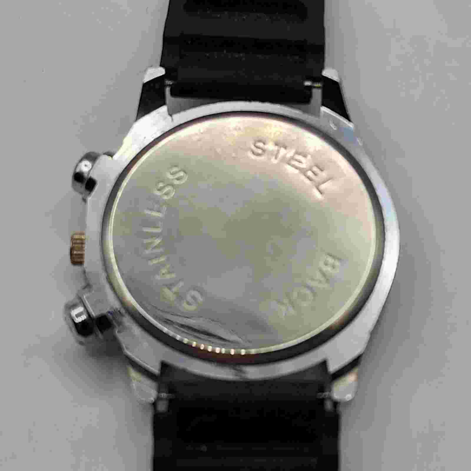 Cote D'Azur Men's Analog Watch Black Buckle Band
