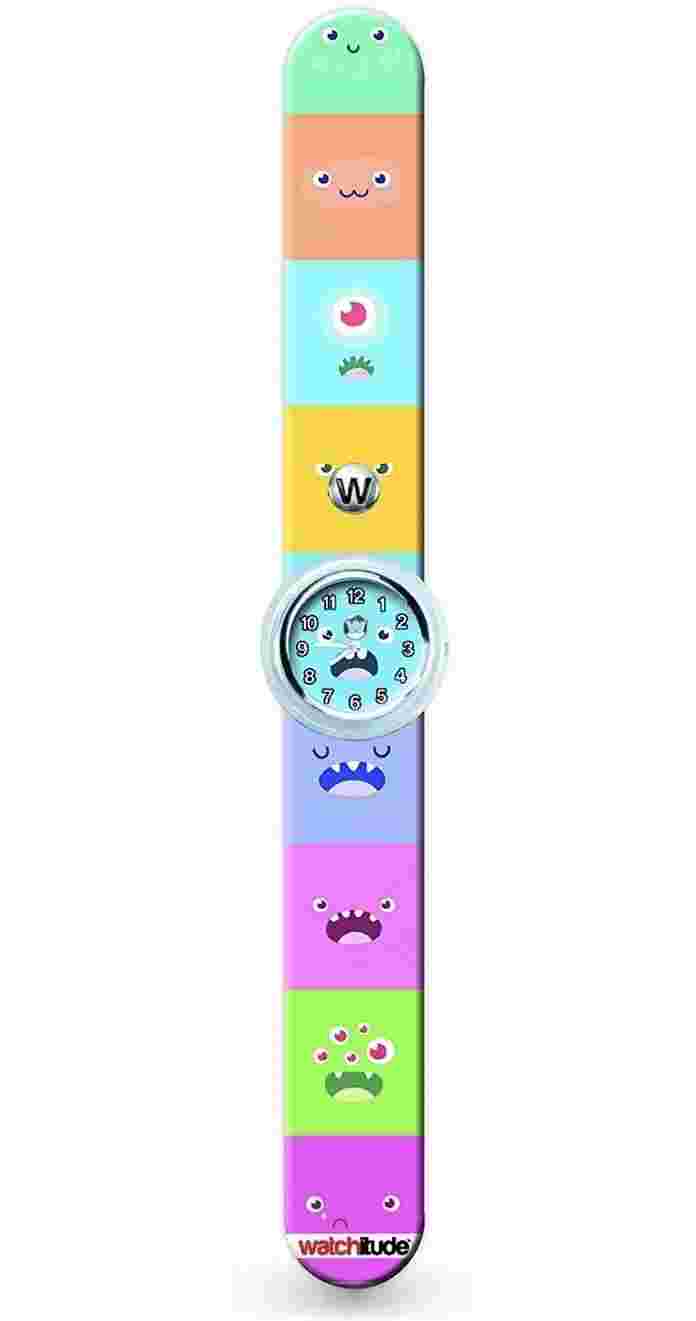 NIB Watchitude KIDS Slap Watch - Monster Block - UNISEX - FUN!!!