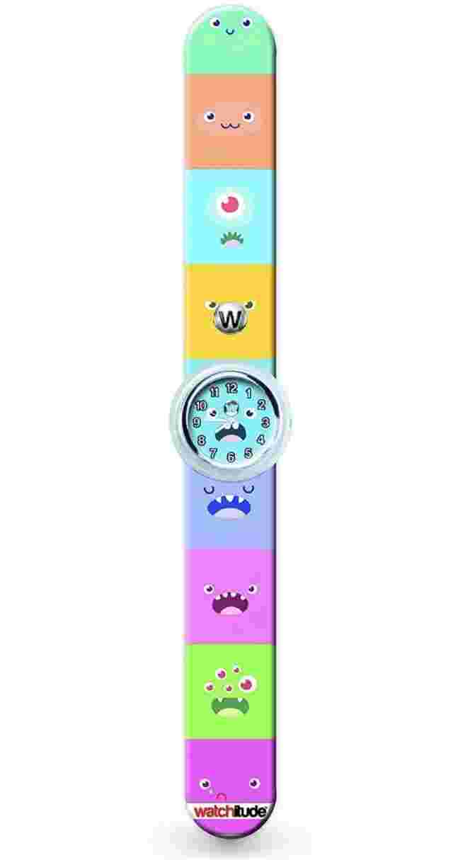 NIB Watchitude KIDS Slap Watch - Monster Block - UNISEX - FUN!!!