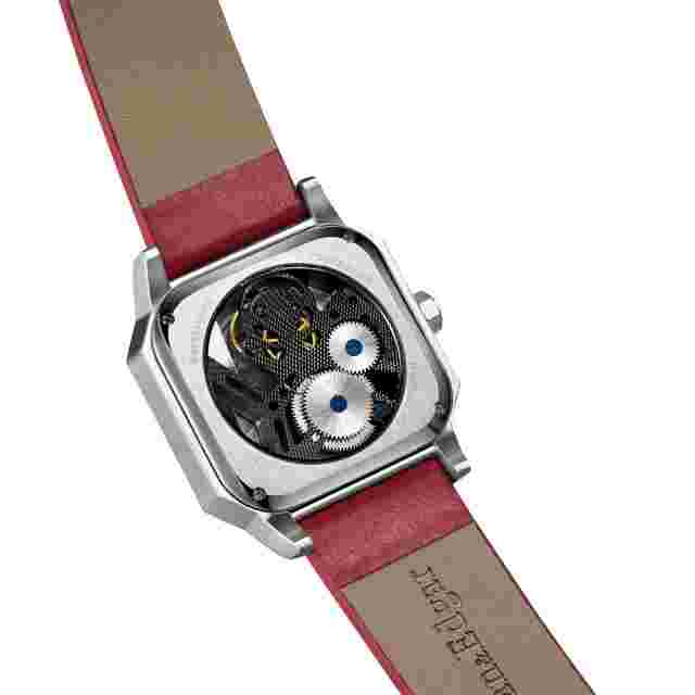 Lim Ed Swan & Edgar Hand Assembled Vortex Tourbillon Automatic Red SE1792T NIB