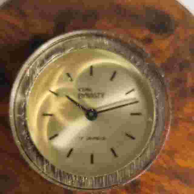 VINTAGE ROYAL DYNASTY BAKELITE 17 JEWELS PIN POCKET WATCH