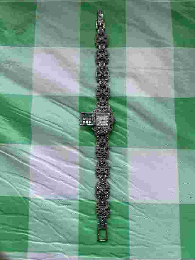 Jalga White Dial Silver Tone Women’s Quartz Watch