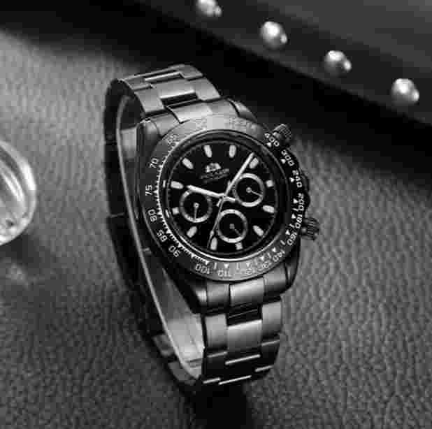Paulareis Automatic Watch Men's Luxury Daytona Stanless Waterproof Luminous Dive