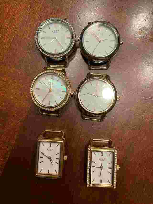 Keep Collectice Watch Faces, Set of 6! Gold, Silver And Rose Gold!