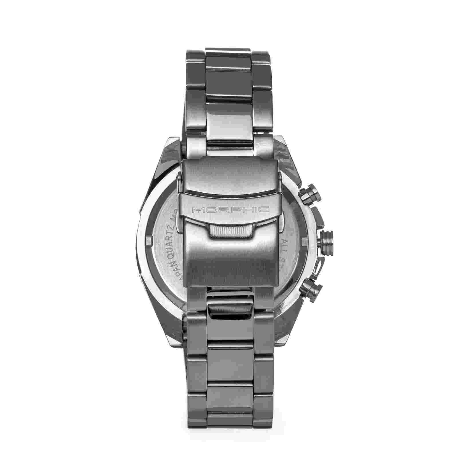 Morphic Morphic M94 Series Chronograph Bracelet Watch w/Date Green MPH9404