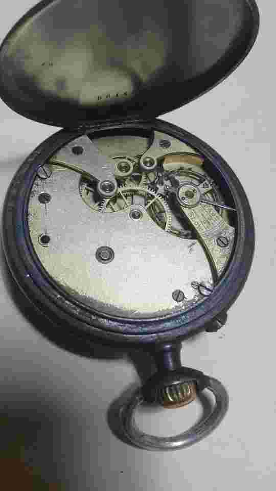 Rare Military PAVEL BURE  Pocket Watch