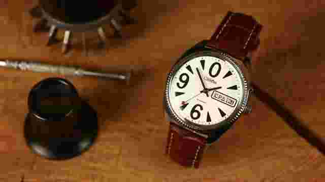 Ex RARE Russian USSR mechanical watch Slawa Slava Big ZERO cal. 2428 NOS!!