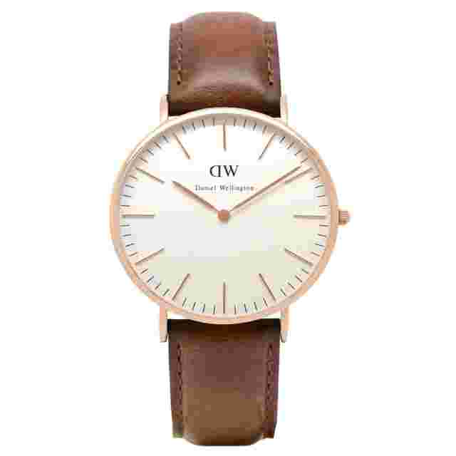 Daniel Wellington Mens Classic 40mm St Mawes Rose Gold Watch RRP £169