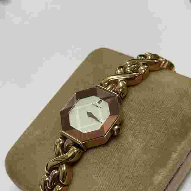 LASALLE by Seiko Rose Gold White Dial Ladies Watch