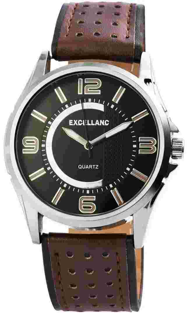 Excellanc XL 48mm sportiv Look Armbanduhr #44-004#