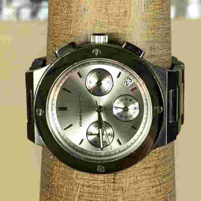 Kenneth Jay Lane Women’s Stainless Steel 38mm Quartz Chronograph Watch