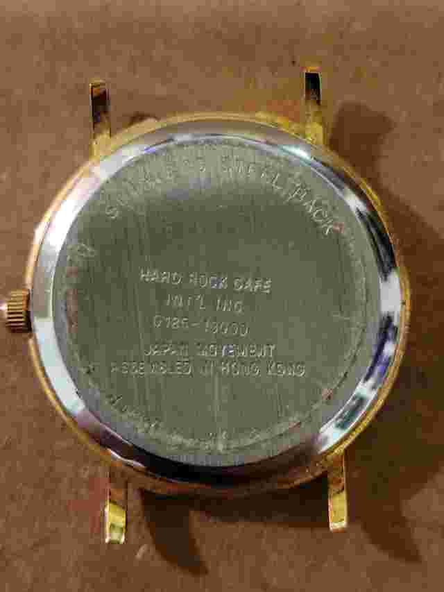 Rare Hard Rock Cafe, New York. 0185-13000.Working watch Great Condition New Batt