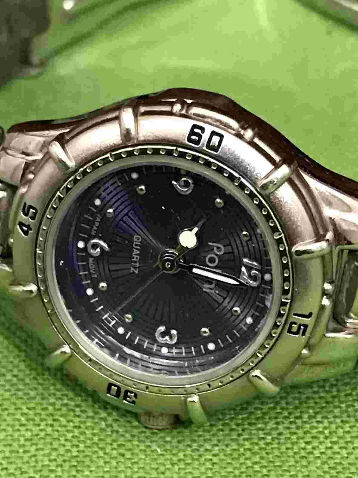 Polini Vintage Quartz Watch for Women and Men, Unisex Small Classic Watch Lot