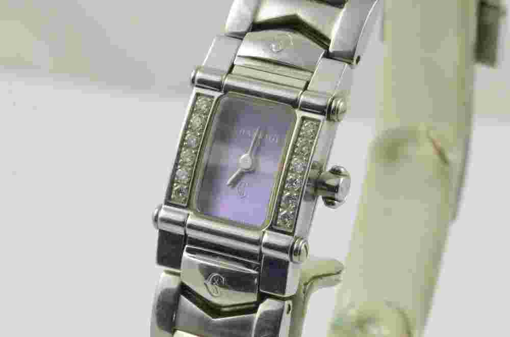 Philippe Charriol Women's Watch INTRM9 Columbus Quartz Diamonds + Papie