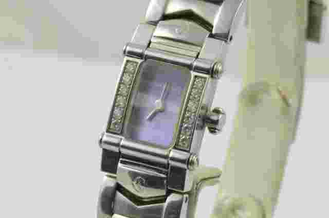 Philippe Charriol Women's Watch INTRM9 Columbus Quartz Diamonds + Papie