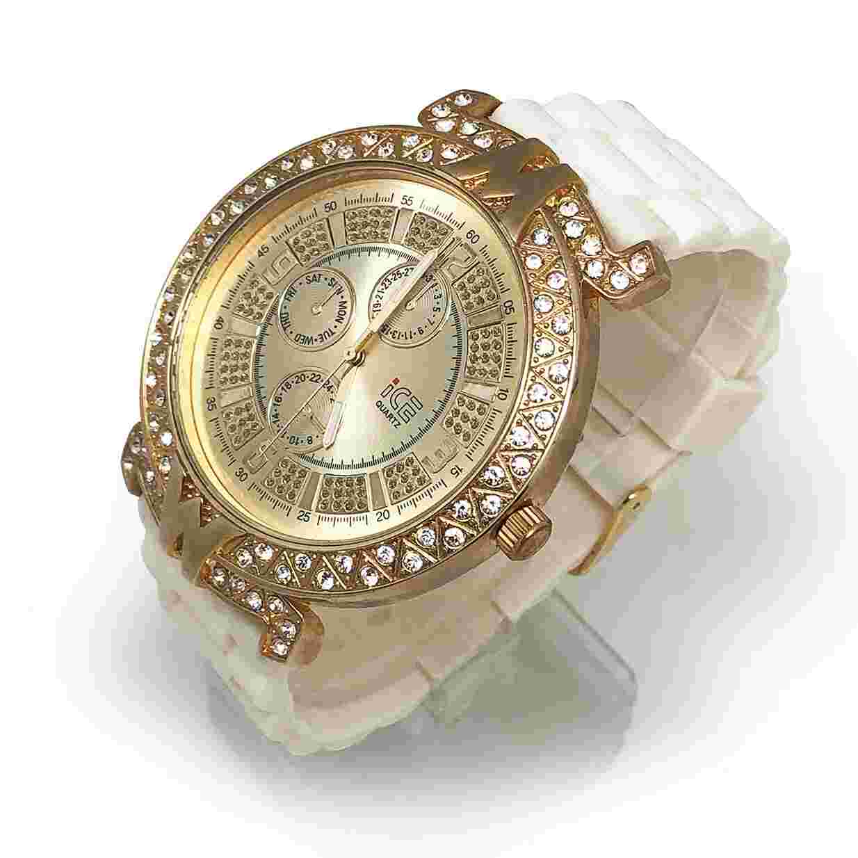 TECHNO KING MEN STRONG BIG FACE HIP HOP WATCHES